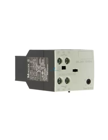 Módulo temporizador electrónico Eaton Dilm32-xted11-100(rac240) 200-240 Vca, 5-100 s, desenergizado
